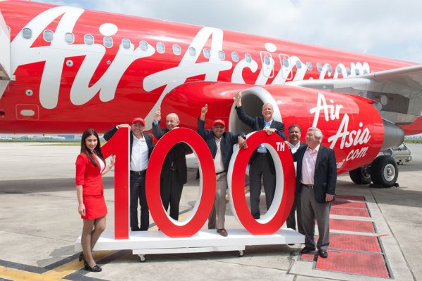 Air Asia ontvangt honderdste A320